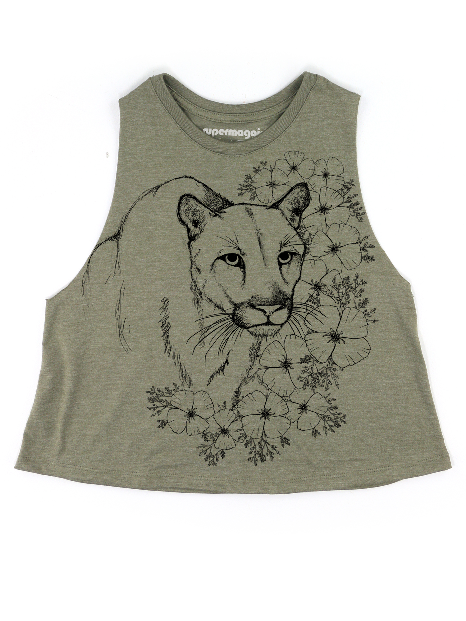Supermaggie - Shop By Body - Mountain_Lion_Roxy_Cutout_Tee